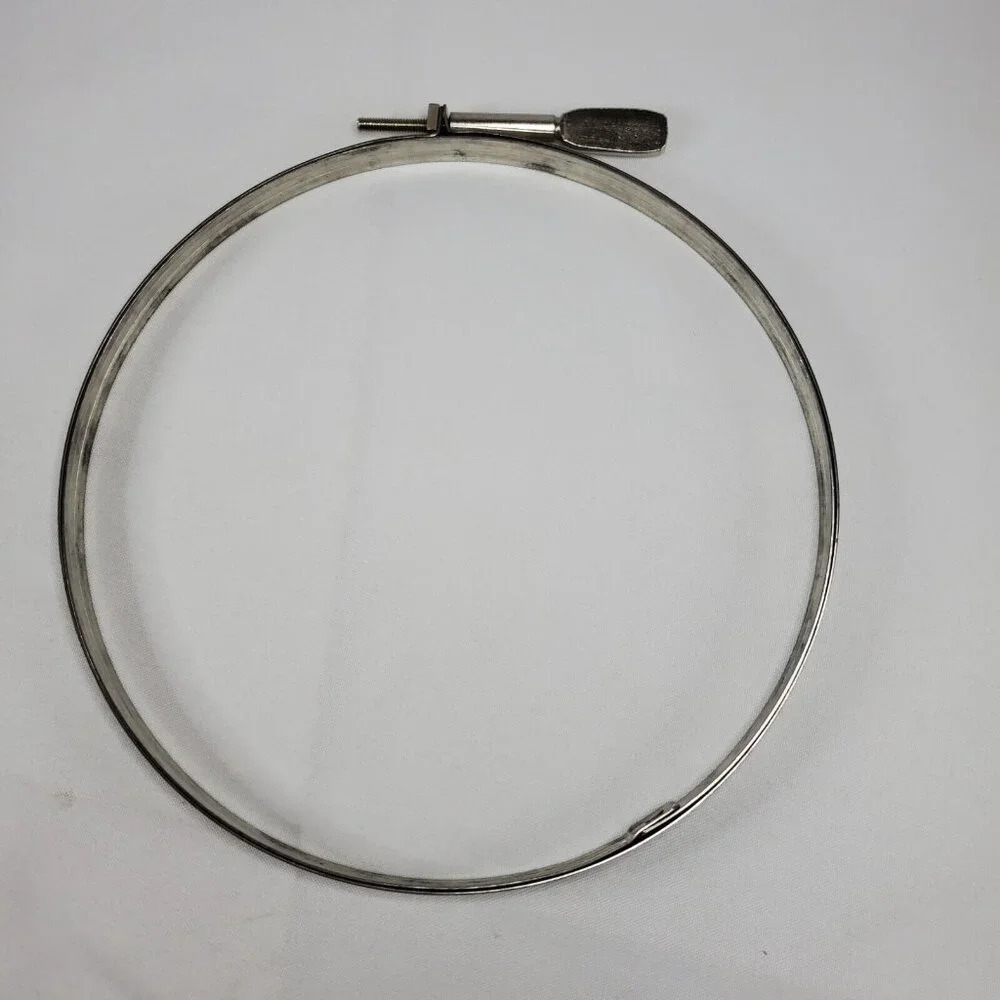 VTG 7.75” Metal Embroidery Hoop Needle Point Adjustable Screw - Picture 3 of 8